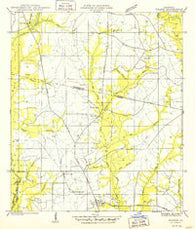 Folsom Louisiana Historical topographic map, 1:31680 scale, 7.5 X 7.5 Minute, Year 1950