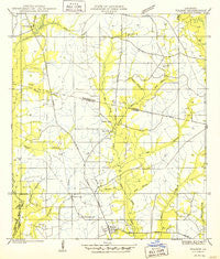 Folsom Louisiana Historical topographic map, 1:31680 scale, 7.5 X 7.5 Minute, Year 1950