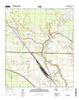 Fordoche Louisiana Current topographic map, 1:24000 scale, 7.5 X 7.5 Minute, Year 2015