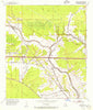 Fordoche Louisiana Historical topographic map, 1:24000 scale, 7.5 X 7.5 Minute, Year 1954