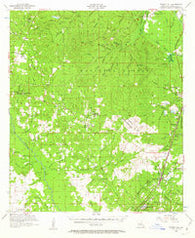 Forest Hill Louisiana Historical topographic map, 1:62500 scale, 15 X 15 Minute, Year 1956