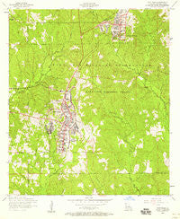 Fort Polk Louisiana Historical topographic map, 1:24000 scale, 7.5 X 7.5 Minute, Year 1954