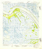 Fort St. Philip Louisiana Historical topographic map, 1:31680 scale, 7.5 X 7.5 Minute, Year 1954