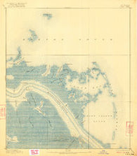 Forts Louisiana Historical topographic map, 1:62500 scale, 15 X 15 Minute, Year 1893