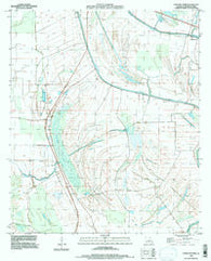 Fortune Fork Louisiana Historical topographic map, 1:24000 scale, 7.5 X 7.5 Minute, Year 1994