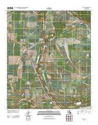 Foules Louisiana Historical topographic map, 1:24000 scale, 7.5 X 7.5 Minute, Year 2012
