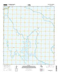 Fourleague Bay Louisiana Current topographic map, 1:24000 scale, 7.5 X 7.5 Minute, Year 2015