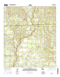 Fred Louisiana Current topographic map, 1:24000 scale, 7.5 X 7.5 Minute, Year 2015