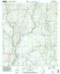 Fred Louisiana Historical topographic map, 1:24000 scale, 7.5 X 7.5 Minute, Year 1998