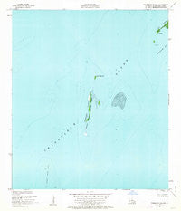 Freemason Island Louisiana Historical topographic map, 1:24000 scale, 7.5 X 7.5 Minute, Year 1951