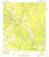 French Settlement Louisiana Historical topographic map, 1:24000 scale, 7.5 X 7.5 Minute, Year 1953