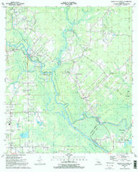 French Settlement Louisiana Historical topographic map, 1:24000 scale, 7.5 X 7.5 Minute, Year 1991
