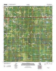 Frost Louisiana Historical topographic map, 1:24000 scale, 7.5 X 7.5 Minute, Year 2012