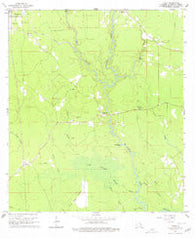 Frost Louisiana Historical topographic map, 1:24000 scale, 7.5 X 7.5 Minute, Year 1963