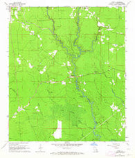 Frost Louisiana Historical topographic map, 1:24000 scale, 7.5 X 7.5 Minute, Year 1963