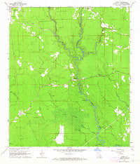Frost Louisiana Historical topographic map, 1:24000 scale, 7.5 X 7.5 Minute, Year 1963