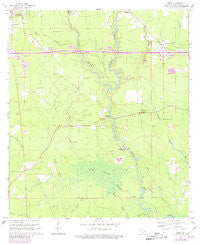 Frost Louisiana Historical topographic map, 1:24000 scale, 7.5 X 7.5 Minute, Year 1963