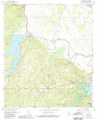 Gardner Louisiana Historical topographic map, 1:24000 scale, 7.5 X 7.5 Minute, Year 1971
