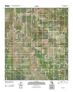 Gaytine Louisiana Historical topographic map, 1:24000 scale, 7.5 X 7.5 Minute, Year 2012