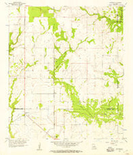 Gaytine Louisiana Historical topographic map, 1:24000 scale, 7.5 X 7.5 Minute, Year 1956