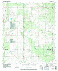 Gaytine Louisiana Historical topographic map, 1:24000 scale, 7.5 X 7.5 Minute, Year 1994