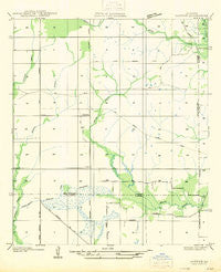 Gaytine Louisiana Historical topographic map, 1:31680 scale, 7.5 X 7.5 Minute, Year 1947