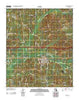 Gibsland Louisiana Historical topographic map, 1:24000 scale, 7.5 X 7.5 Minute, Year 2012