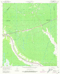 Gibson Louisiana Historical topographic map, 1:24000 scale, 7.5 X 7.5 Minute, Year 1964