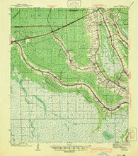Gibson Louisiana Historical topographic map, 1:62500 scale, 15 X 15 Minute, Year 1941