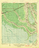 Gibson Louisiana Historical topographic map, 1:62500 scale, 15 X 15 Minute, Year 1944
