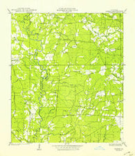 Gilead Louisiana Historical topographic map, 1:31680 scale, 7.5 X 7.5 Minute, Year 1941