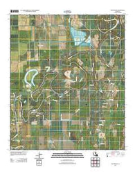 Gilleyville Louisiana Historical topographic map, 1:24000 scale, 7.5 X 7.5 Minute, Year 2012