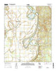 Gilliam Louisiana Current topographic map, 1:24000 scale, 7.5 X 7.5 Minute, Year 2015