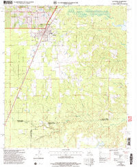 Glenmora Louisiana Historical topographic map, 1:24000 scale, 7.5 X 7.5 Minute, Year 2003