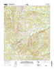 Gloster Louisiana Current topographic map, 1:24000 scale, 7.5 X 7.5 Minute, Year 2015
