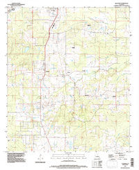Gloster Louisiana Historical topographic map, 1:24000 scale, 7.5 X 7.5 Minute, Year 1994