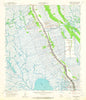 Golden Meadow Louisiana Historical topographic map, 1:24000 scale, 7.5 X 7.5 Minute, Year 1964