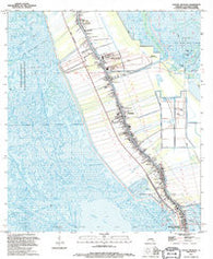 Golden Meadow Louisiana Historical topographic map, 1:24000 scale, 7.5 X 7.5 Minute, Year 1994