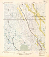 Golden Meadow Louisiana Historical topographic map, 1:31680 scale, 7.5 X 7.5 Minute, Year 1935