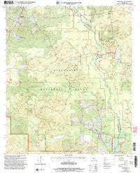 Goldonna Louisiana Historical topographic map, 1:24000 scale, 7.5 X 7.5 Minute, Year 2003
