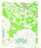 Gonzales Louisiana Historical topographic map, 1:24000 scale, 7.5 X 7.5 Minute, Year 1961