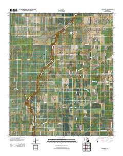 Goodwill Louisiana Historical topographic map, 1:24000 scale, 7.5 X 7.5 Minute, Year 2012