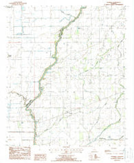 Goodwill Louisiana Historical topographic map, 1:24000 scale, 7.5 X 7.5 Minute, Year 1988