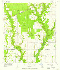 Gordon Louisiana Historical topographic map, 1:24000 scale, 7.5 X 7.5 Minute, Year 1956
