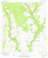 Gordon Louisiana Historical topographic map, 1:24000 scale, 7.5 X 7.5 Minute, Year 1956