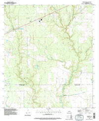 Gordon Louisiana Historical topographic map, 1:24000 scale, 7.5 X 7.5 Minute, Year 1994