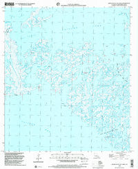 Grand Bayou Du Large Louisiana Historical topographic map, 1:24000 scale, 7.5 X 7.5 Minute, Year 1994