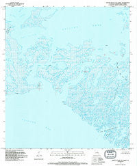 Grand Bayou Du Large Louisiana Historical topographic map, 1:24000 scale, 7.5 X 7.5 Minute, Year 1994