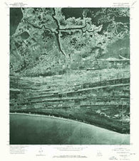 Grand Bayou Louisiana Historical topographic map, 1:24000 scale, 7.5 X 7.5 Minute, Year 1975