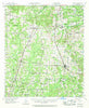 Grand Cane Louisiana Historical topographic map, 1:62500 scale, 15 X 15 Minute, Year 1957